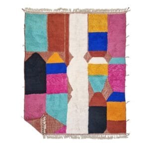 Aya – Bold Colorful Moroccan Rug
