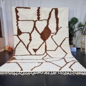 Rania – Handmade Geometric Moroccan Rug - Berber Design