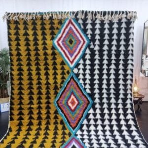 Yasmin – Bohemian Berber Rug - Diamond Motif
