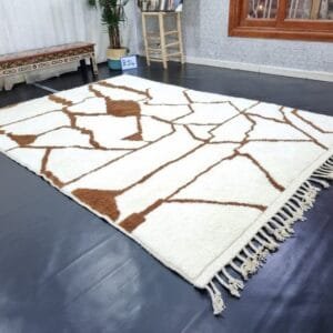 Rania – Handmade Geometric Moroccan Rug - Berber Design