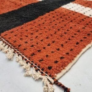 Souad – Timeless Cream Moroccan Rug – Handwoven Tradition