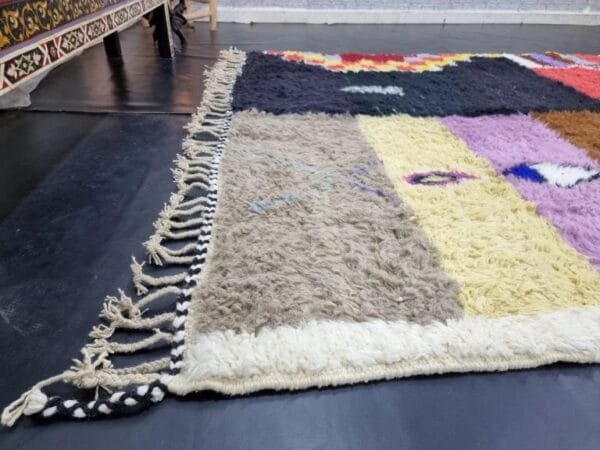 Siham – Patchwork Moroccan Rug - Vibrant Multicolor Design