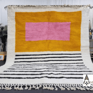 Wafa – Modern Moroccan Rug with Bold Abstract Design