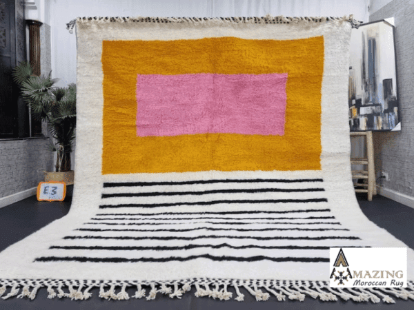 Wafa – Modern Moroccan Rug with Bold Abstract Design