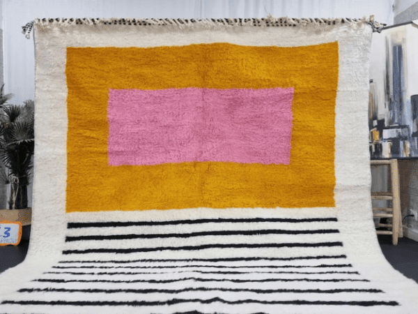 Wafa – Modern Moroccan Rug with Bold Abstract Design