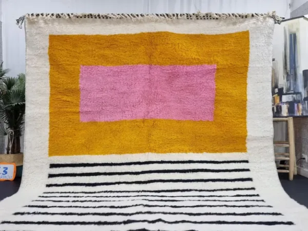 Wafa – Modern Moroccan Rug with Bold Abstract Design