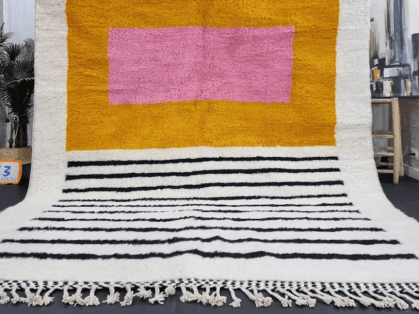 Wafa – Modern Moroccan Rug with Bold Abstract Design