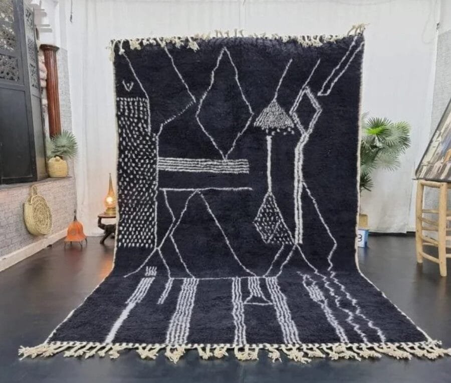 Black Berber Rug