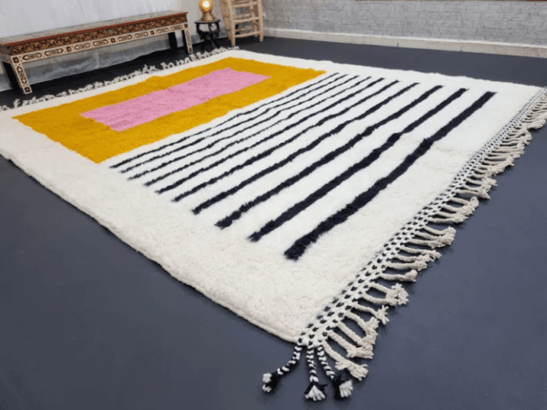 Wafa – Modern Moroccan Rug with Bold Abstract Design
