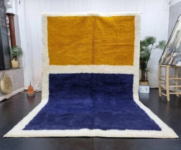 Yellow Moroccan Rug