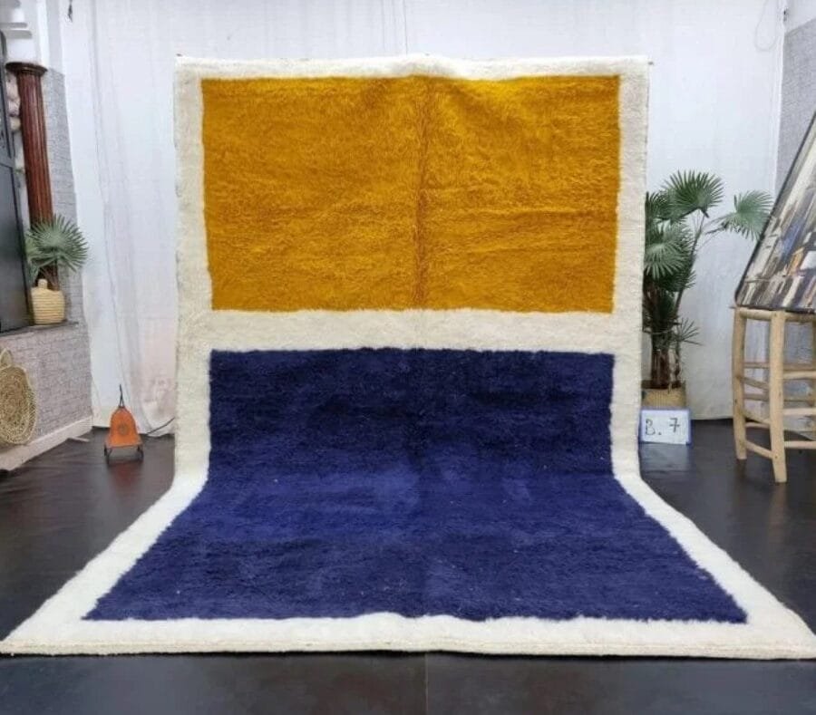 Yellow Moroccan Rug