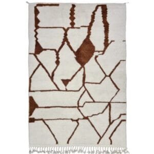 Rania – Handmade Geometric Moroccan Rug - Berber Design