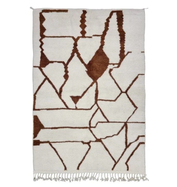Rania – Handmade Geometric Moroccan Rug - Berber Design