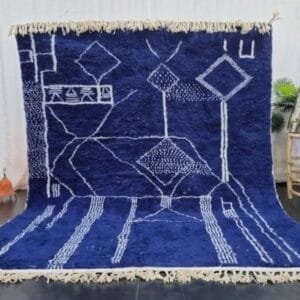 Indigo Moroccan Rug