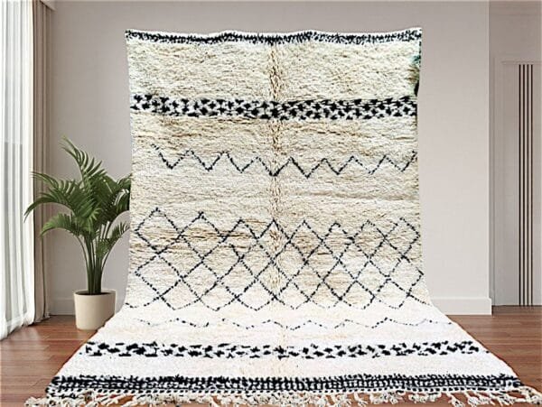 Farah – Eco-Luxury Moroccan Rug - Handwoven Artisan Beauty