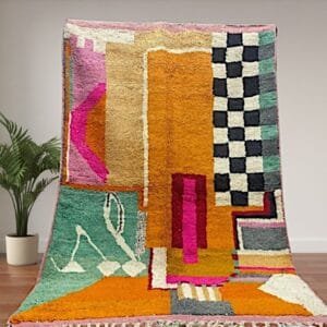 Moroccan Color Block Rug