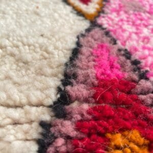 Naima – Pink Moroccan Runner - Handwoven Hallway Rug