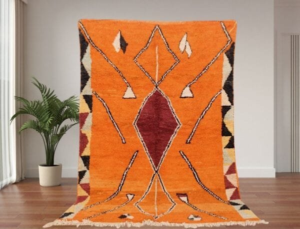 Orange Berber Carpet