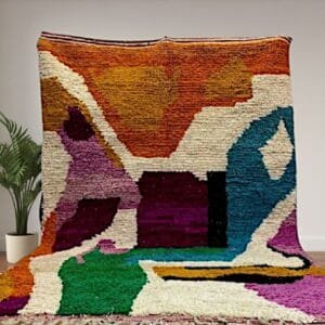 Multicolor Moroccan Rug