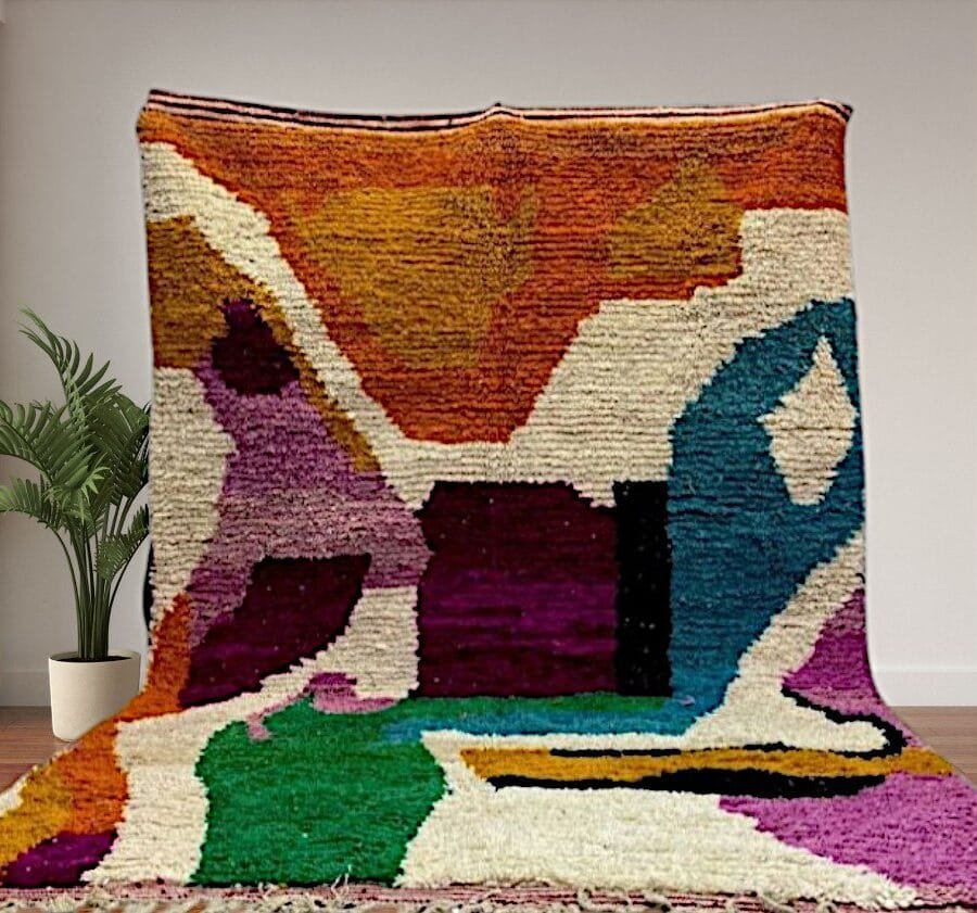 Multicolor Moroccan Rug