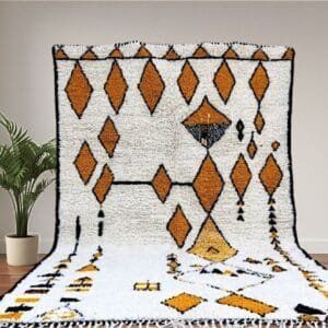 Zouhour – Luxurious Beni Ourain Rug Soft and Cozy Wool