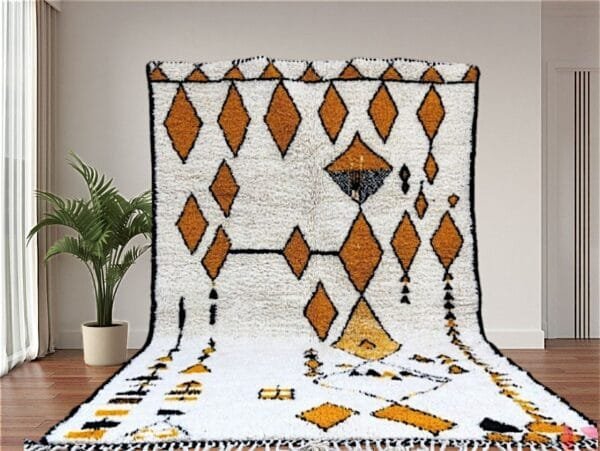 Zouhour – Luxurious Beni Ourain Rug Soft and Cozy Wool