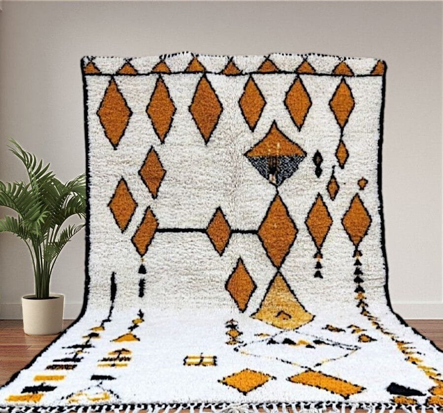 Zouhour – Luxurious Beni Ourain Rug Soft and Cozy Wool