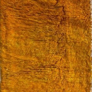 Fadma – Orange and Cream Moroccan Rug