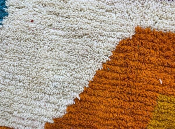 Zainab – Abstract Multicolor Moroccan Rug