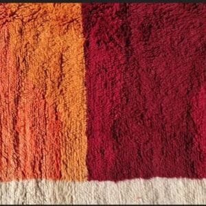 Sunset Moroccan Rug – Handwoven Wool Art