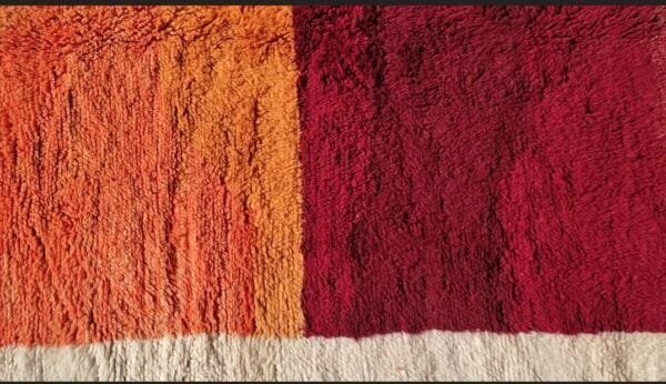 Sunset Moroccan Rug – Handwoven Wool Art