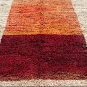 Sunset Moroccan Rug – Handwoven Wool Art