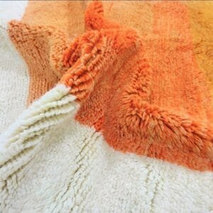 Sunset Moroccan Rug – Handwoven Wool Art