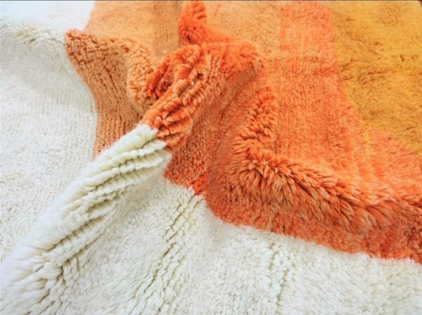 Sunset Moroccan Rug – Handwoven Wool Art