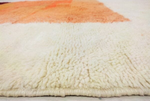 Sunset Moroccan Rug – Handwoven Wool Art