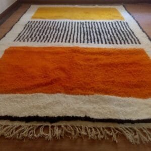 Nadia – Moroccan Horizon Rug – Sunrise in Wool