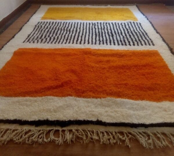Nadia – Moroccan Horizon Rug – Sunrise in Wool