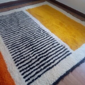 Nadia – Moroccan Horizon Rug – Sunrise in Wool