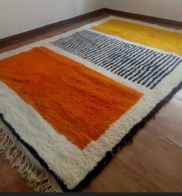 Nadia – Moroccan Horizon Rug – Sunrise in Wool