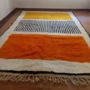 Nadia – Moroccan Horizon Rug – Sunrise in Wool
