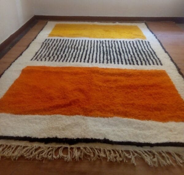 Nadia – Moroccan Horizon Rug – Sunrise in Wool