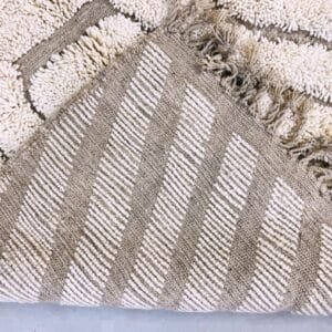Ilham – Modern Shag Moroccan Rug - Handwoven Comfort