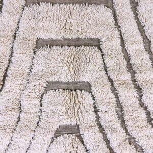 Ilham – Modern Shag Moroccan Rug - Handwoven Comfort