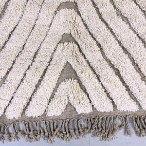 Ilham – Modern Shag Moroccan Rug - Handwoven Comfort