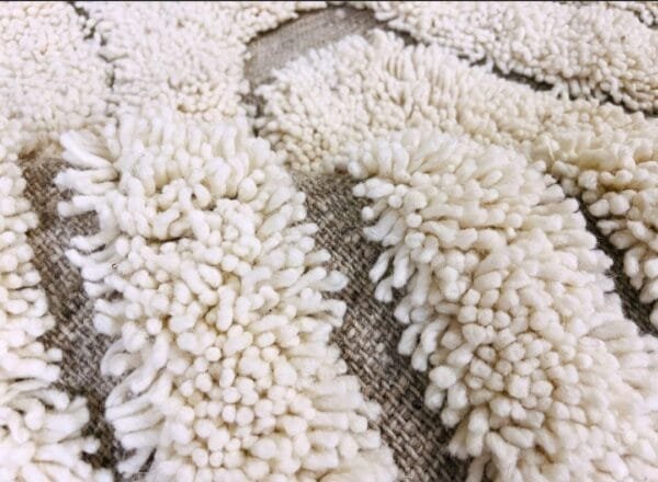 Ilham – Modern Shag Moroccan Rug - Handwoven Comfort