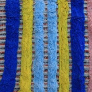 Qamar – Rainbow Moroccan Rug: A Burst of Color and Culture