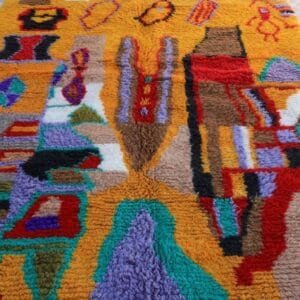 Aicha – Moroccan Tribal Rug | Bold Patterns and Bright Colors