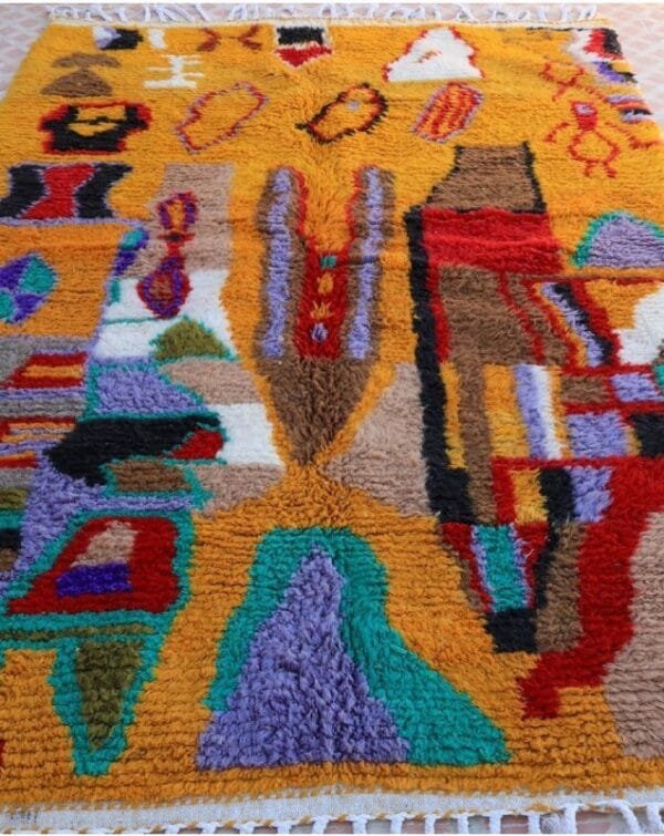 Aicha – Moroccan Tribal Rug | Bold Patterns and Bright Colors