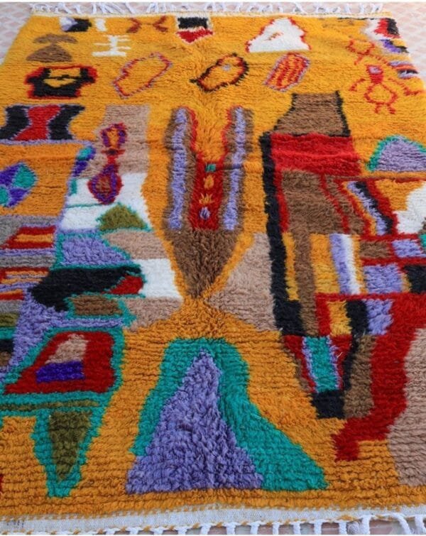 Aicha – Moroccan Tribal Rug | Bold Patterns and Bright Colors