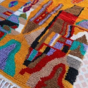Aicha – Moroccan Tribal Rug | Bold Patterns and Bright Colors